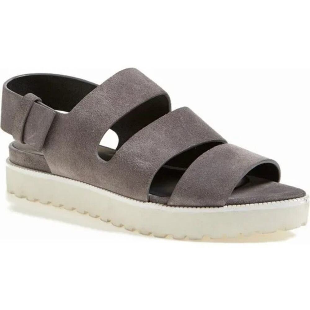 Alexander Wang 'Alisha' Sandal in Gray Suede Leather Womens - Size EU 38